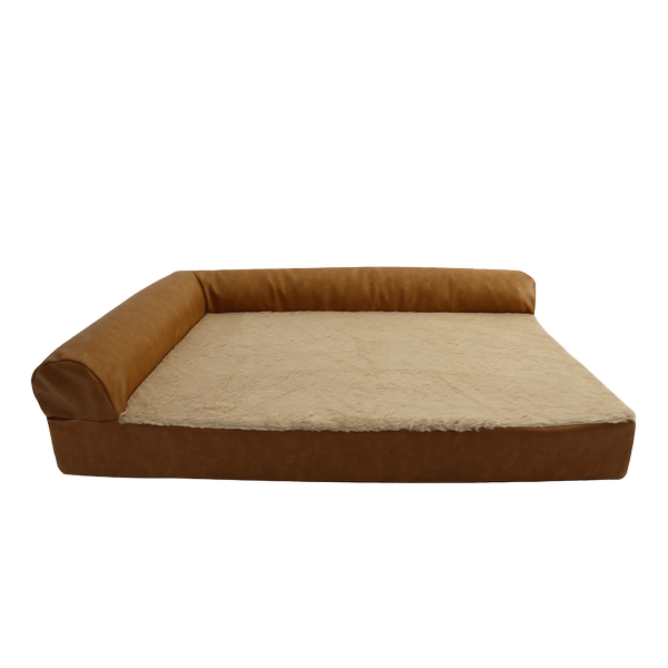 Faux Leather Side Sofa