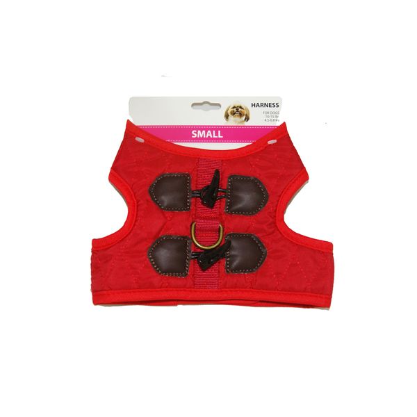 Small PET Quilted Vest Harness & Lead