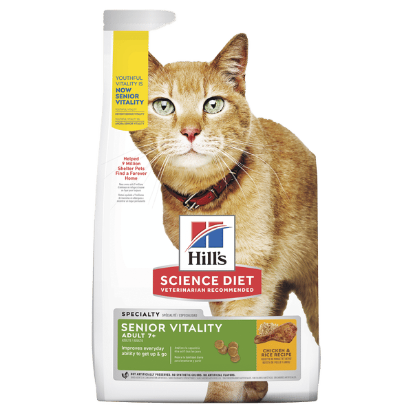 Science Diet Senior Vitality 7+ Cat
