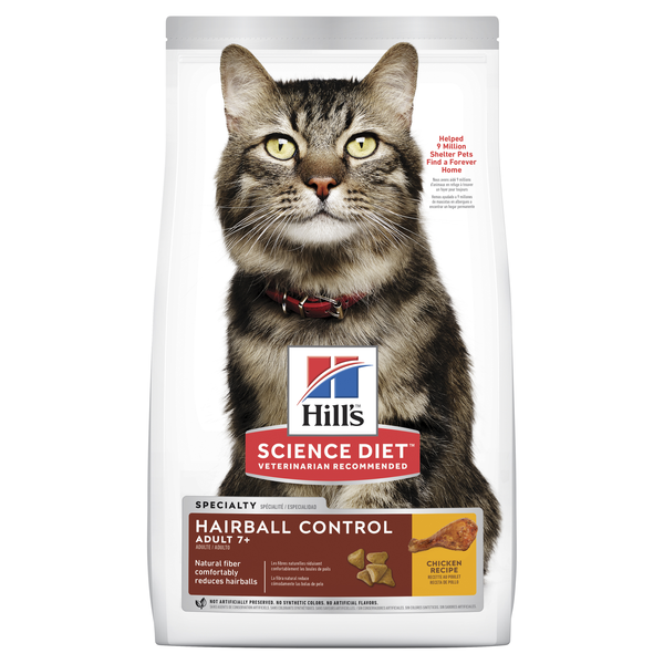 Science Diet Senior Cat 7+ Hairball Control