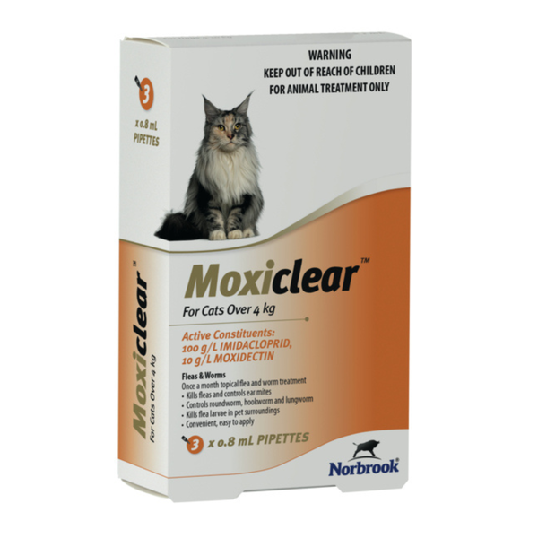 Moxiclear For Cats Over 4kg