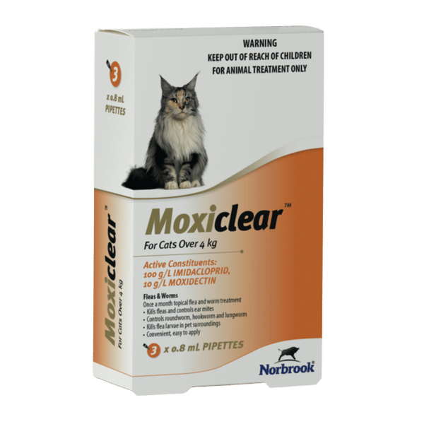 Moxiclear For Cats Over 4kg