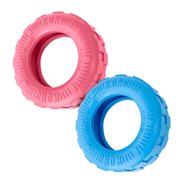 Kong Puppy Tires Dog Toy - Small