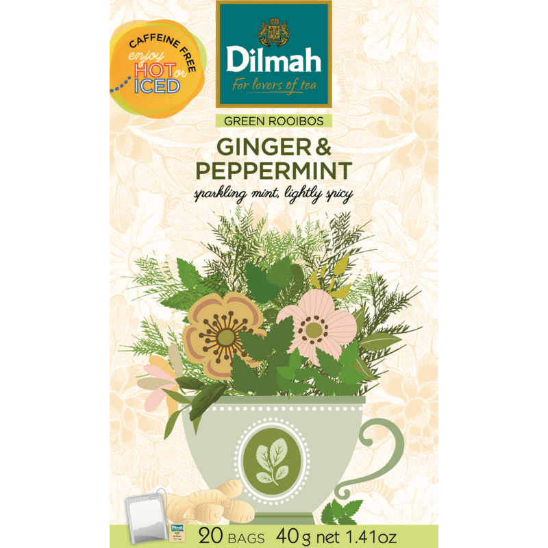Ginger & Peppermint Tea Bags