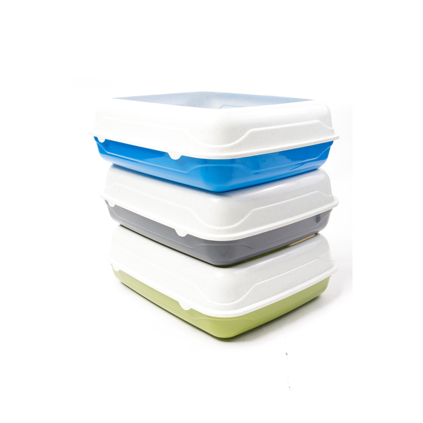 Litter Tray With Rim