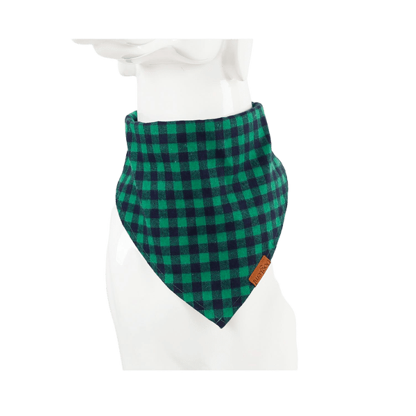 Green Check Bandana