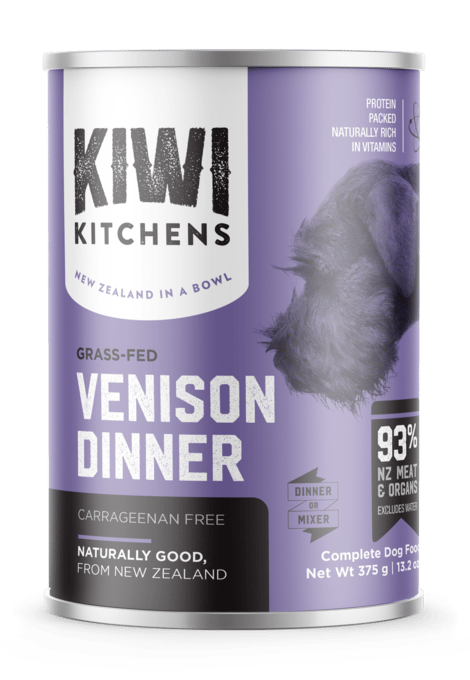 Kiwi Kitchens Venison Wet Dog Food 375g