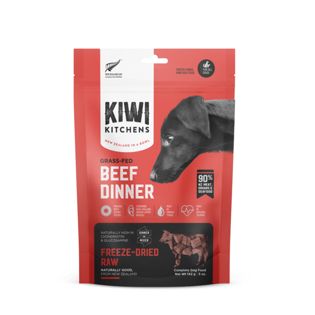 Kiwi Kitchens Beef Freeze Dried Dog Food