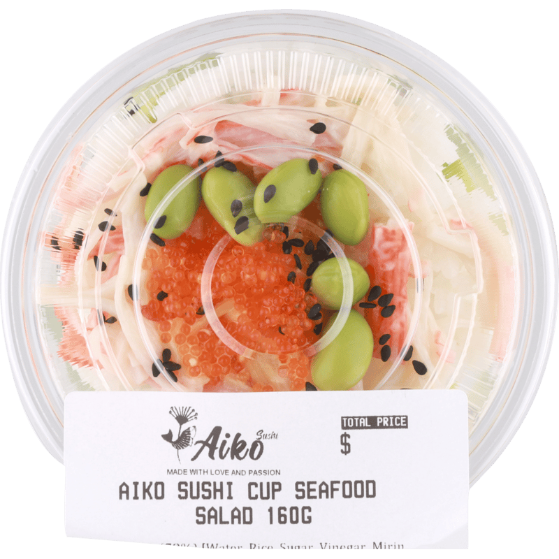 Seafood Salad Sushi Cup
