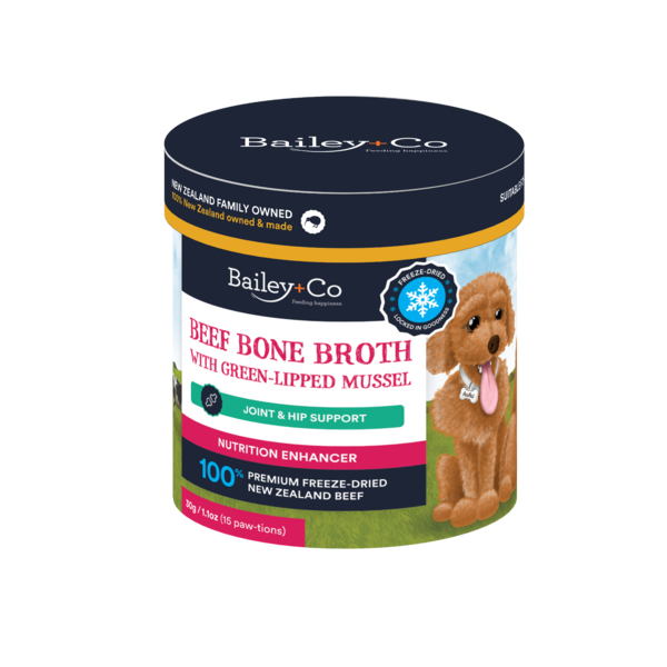 Bailey+Co Beef Bone Broth With Green Lipped Mussel