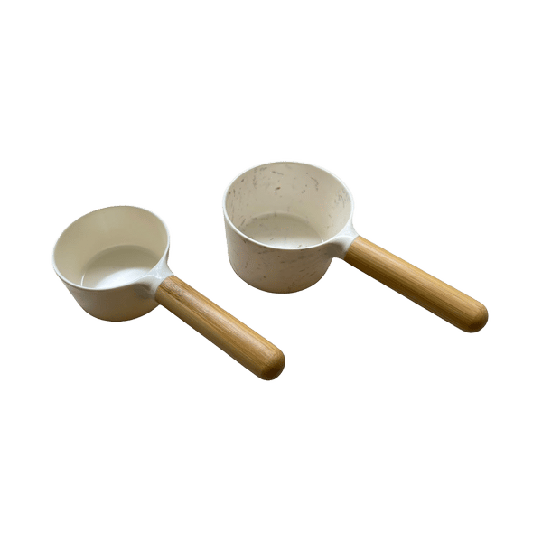 Bamboo Handle Food Scoop