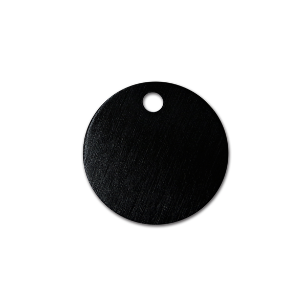 PET.kiwi Aluminium Id Tags - Circle