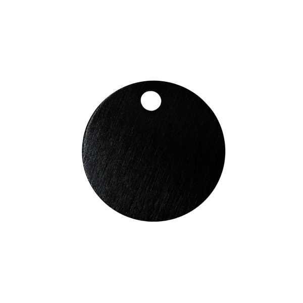 PET.kiwi Aluminium Id Tags - Circle
