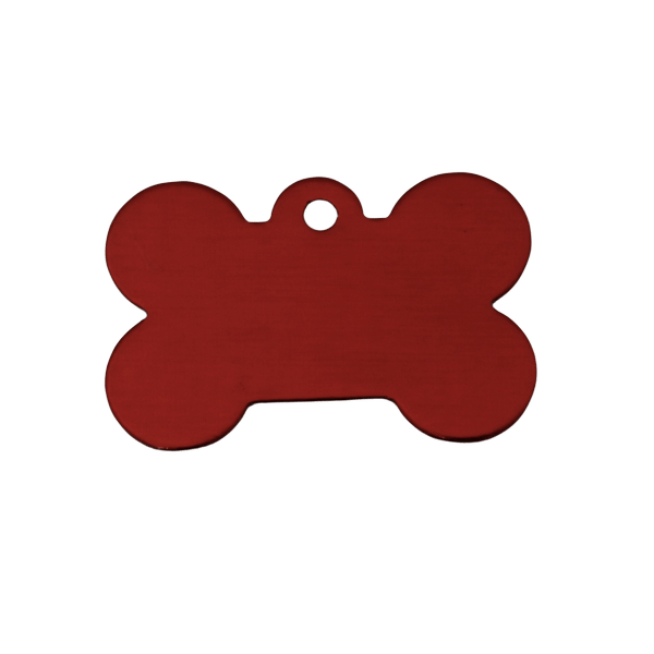 PET.kiwi Aluminium Id Tags - Bone