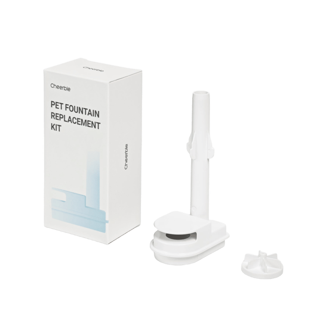 Cheerble PET Fountain Replacement Kit - White