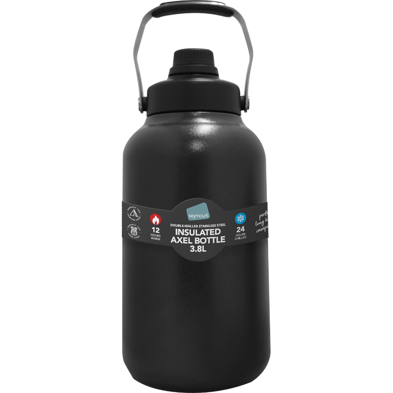 Rugged Stainless Steel Insulated Bottle 3.8l