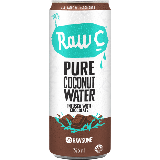 Raw C Water Chocolate Can 325ml