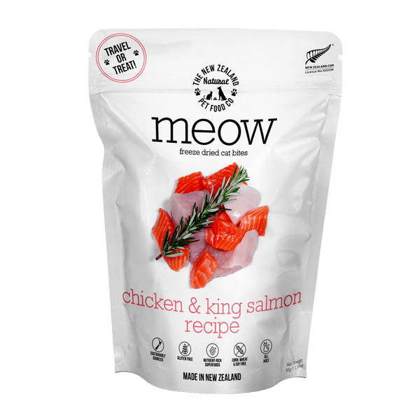 Meow Chicken & Salmon Bites