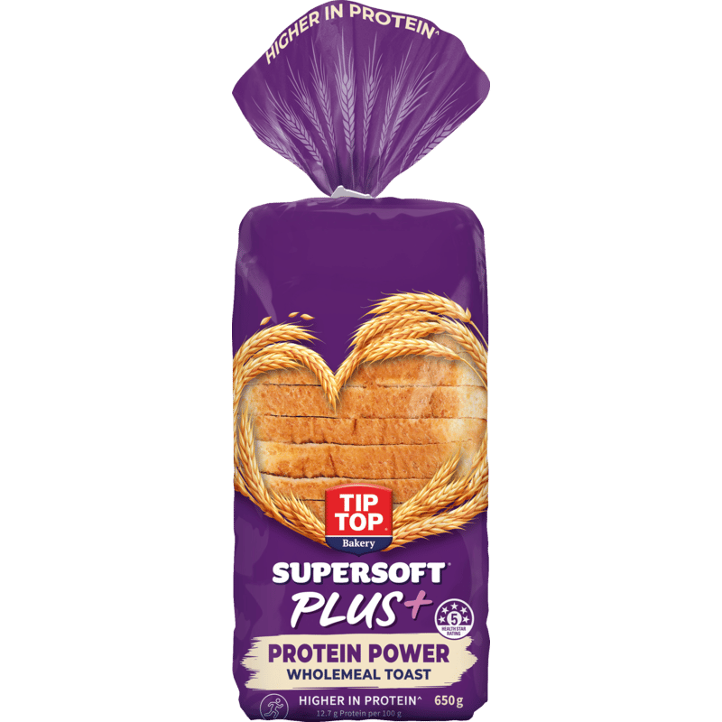 Supersoft Plus Protein Power Wholemeal Toast Bread