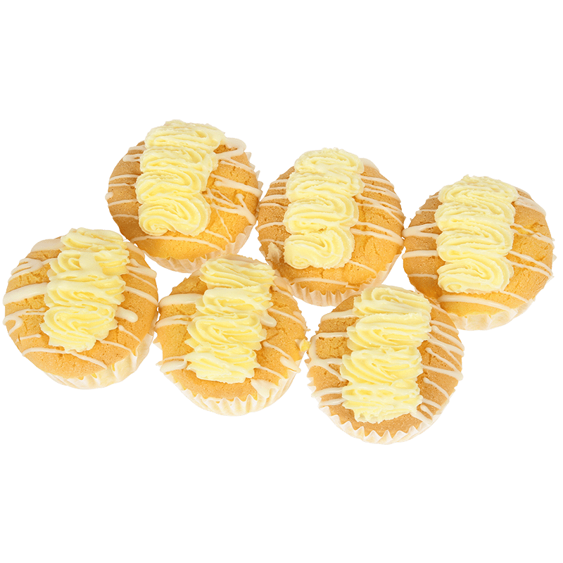 Lemon Iced Cupcakes