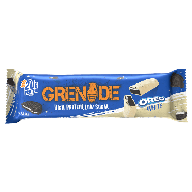 White Oreo Protein Bar