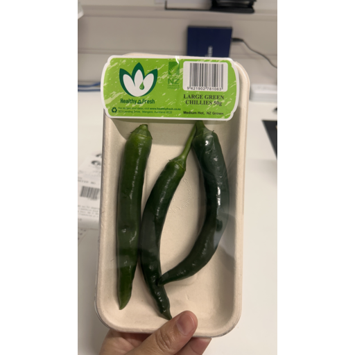 Chillies Green 50g Each