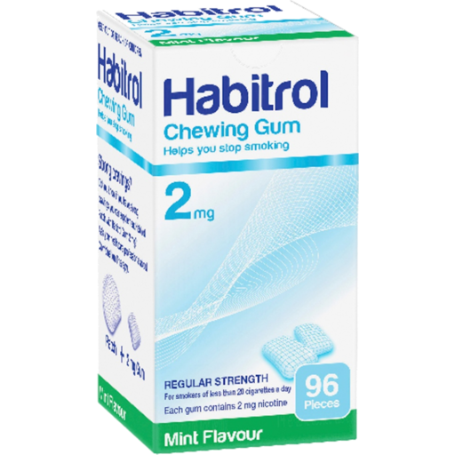 Habitrol Gum Mint 2mg 96 Pack