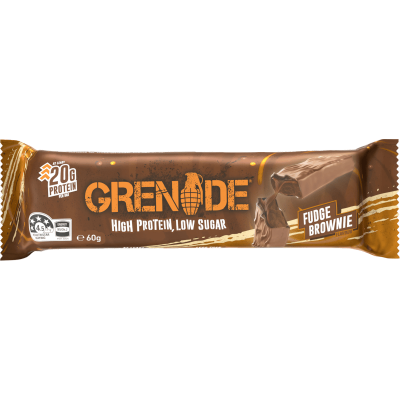 High Protein Fudge Brownie Bar