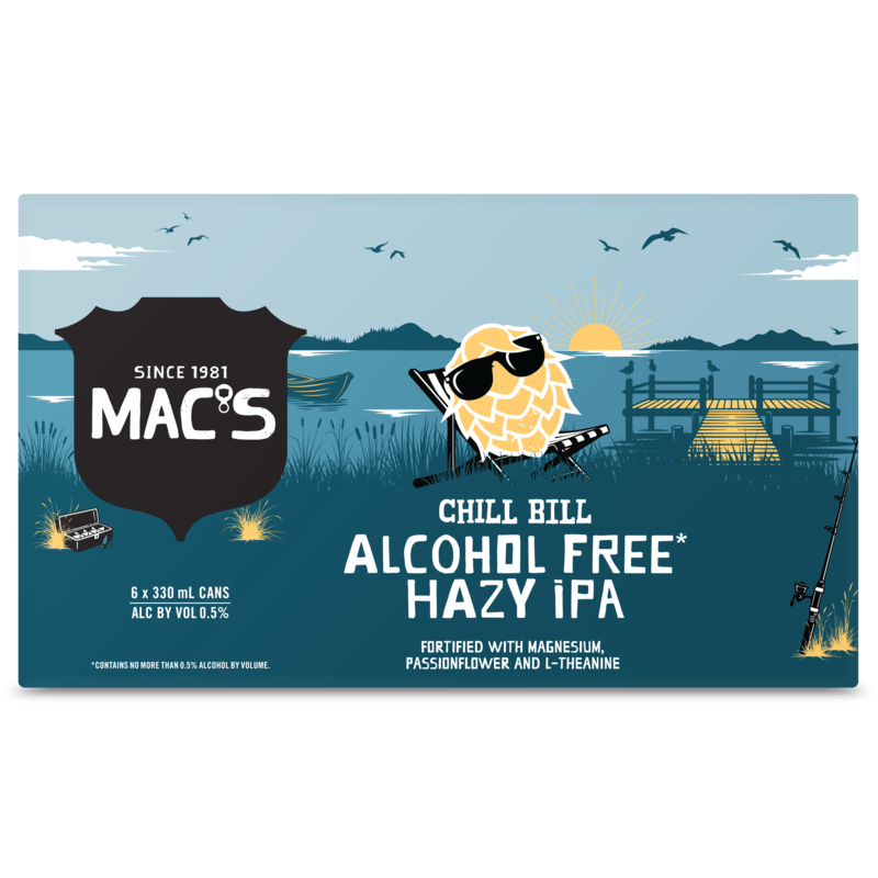 Chill Bill Alcohol Free Hazy IPA