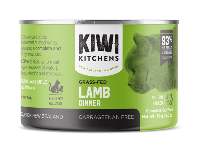 Kiwi Kitchens Lamb Wet Cat Food - 170g X 24 (Tray)