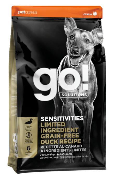 Go! Solutions Sensitivities Grain Free Limited Ingredient Duck Dry Dog Food - 2.72kg - Discontinued
