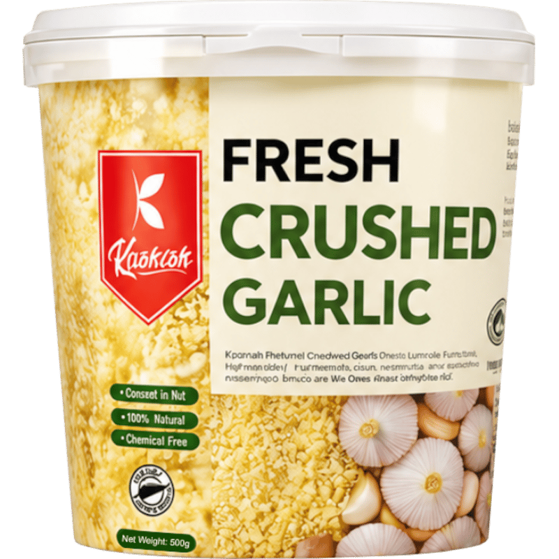 Fresh Crushed Garlic