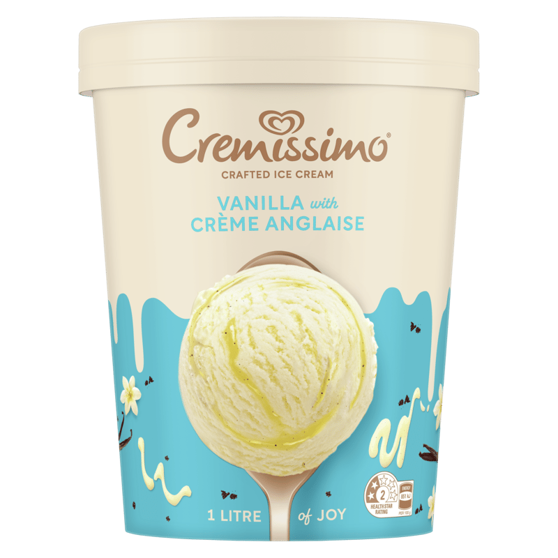 Vanilla With Creme Anglaise Ice Cream