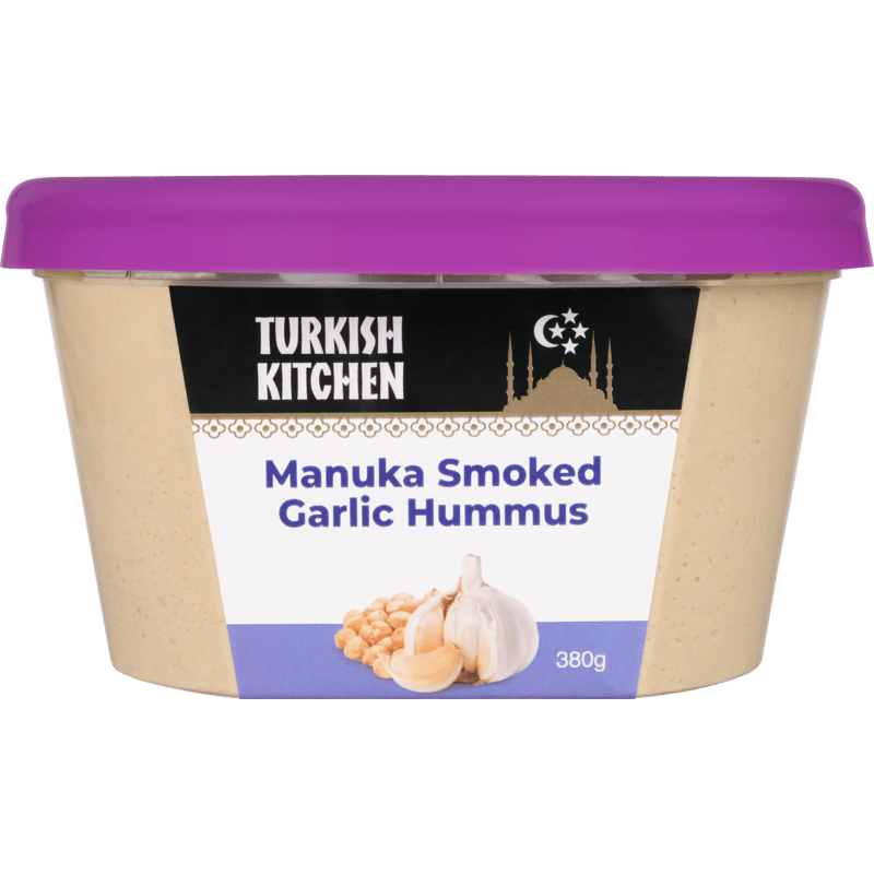 Manuka Smoked Garlic Hummus Dip Tub