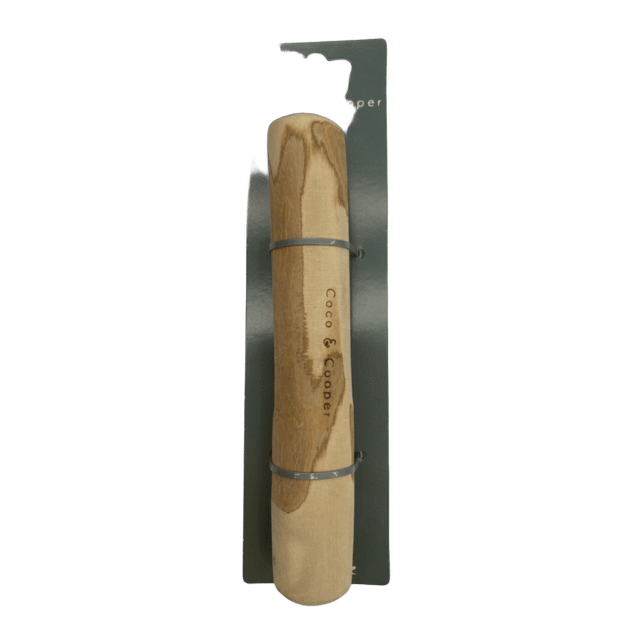Coco & Cooper Natural Coffee Wood Chew Dog Toy - Large