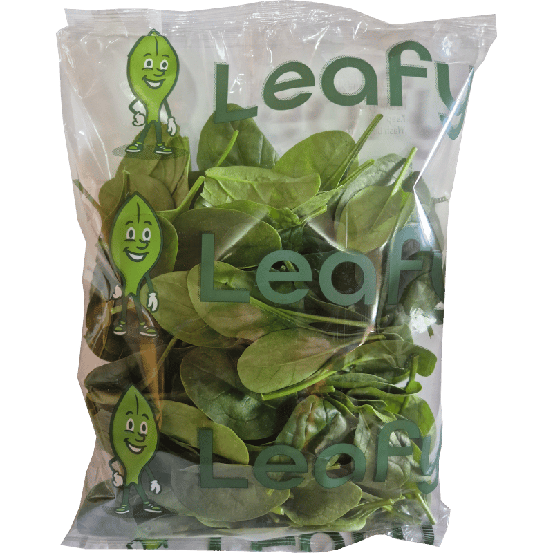 Baby Spinach Leaf Bag