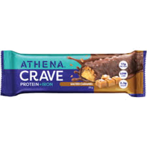 Athena Crave Protein + Iron Salted Caramel 55g