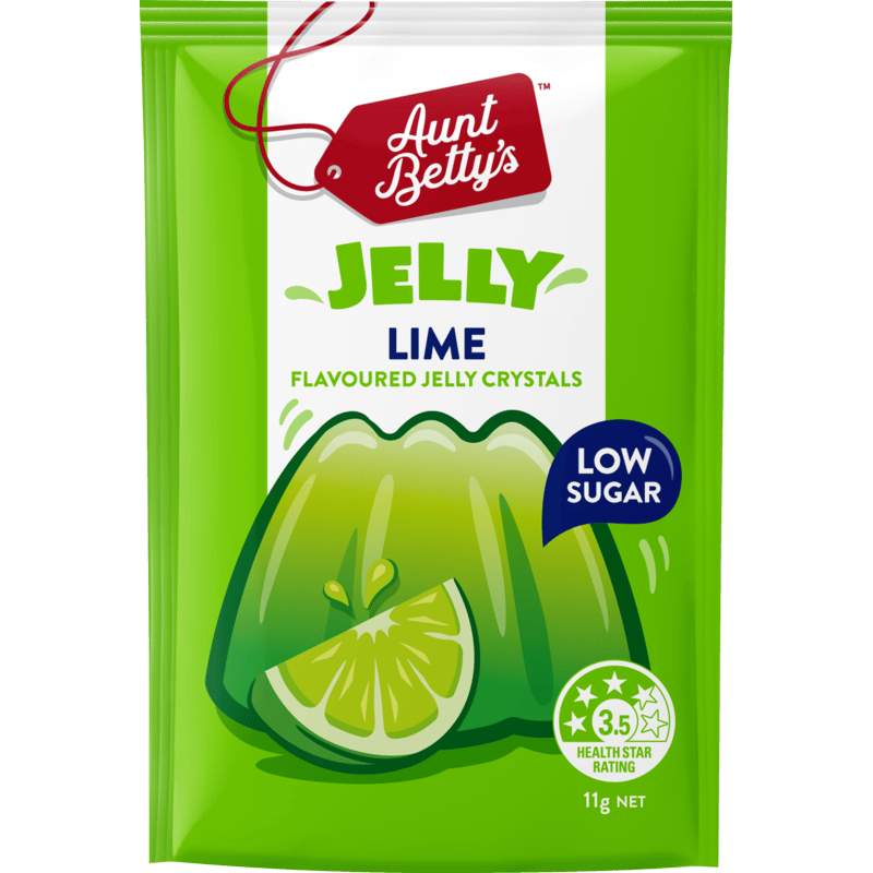 Lime Flavoured Low Sugar Jelly Crystals