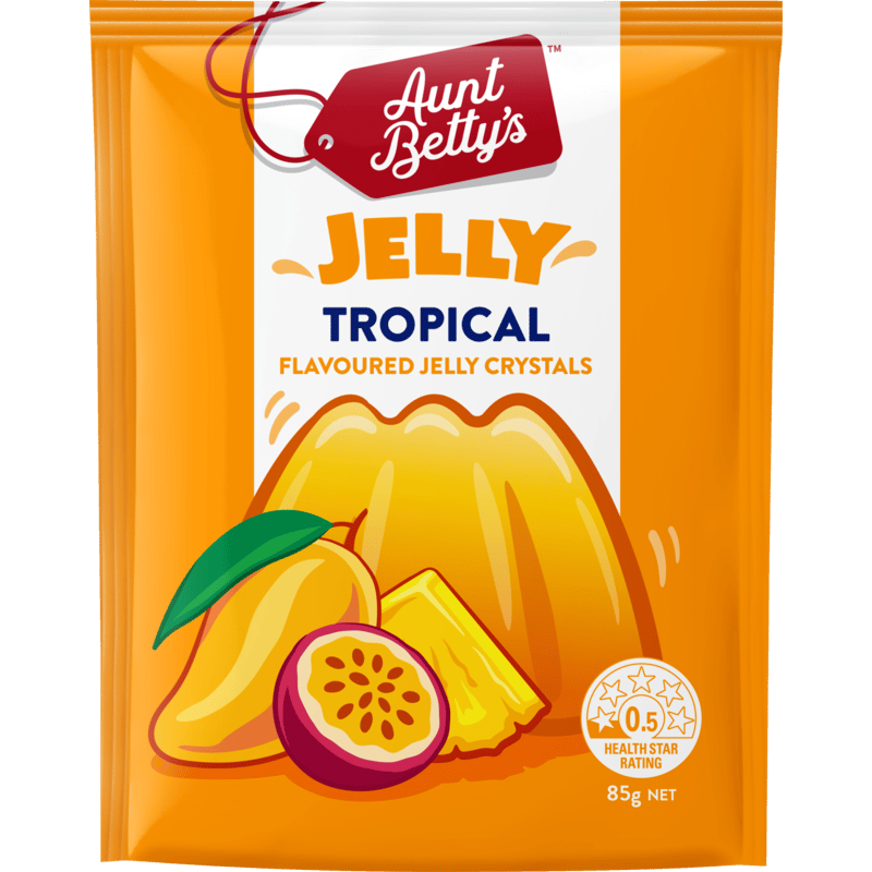 Tropical Flavoured Jelly Crystals