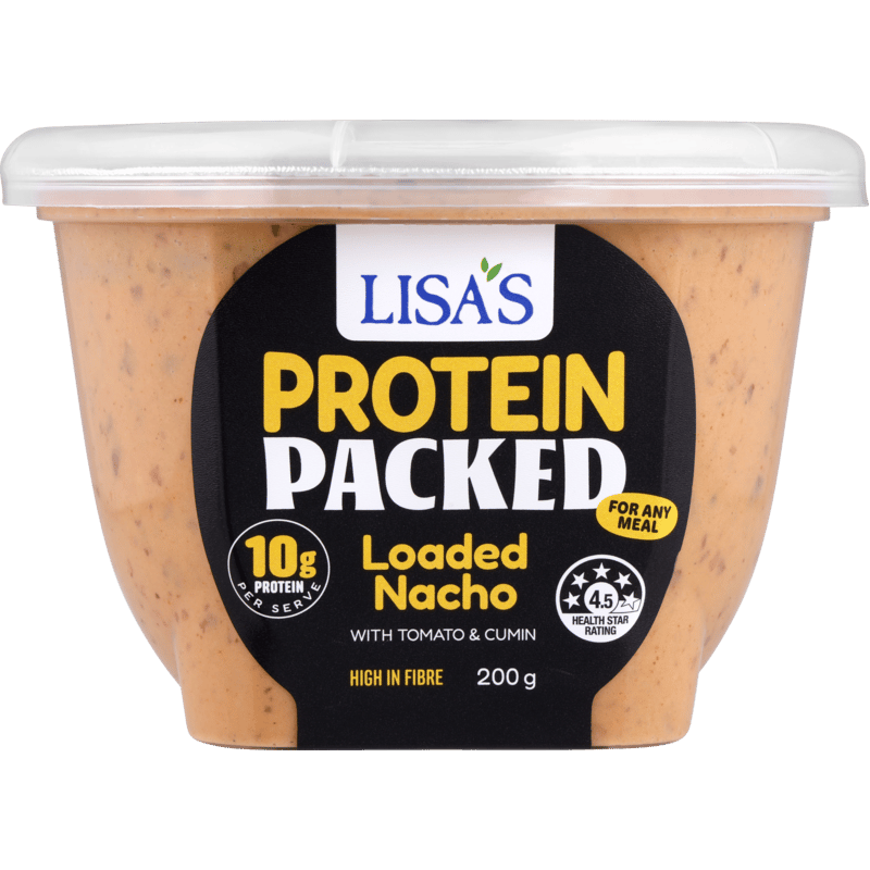 Protein Packed Loaded Nacho Dip