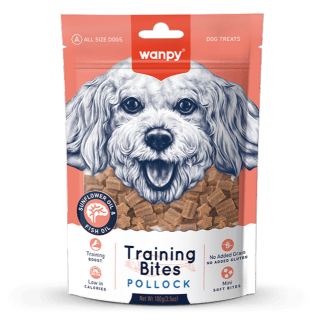 Wanpy Training Bites Pollock Dog Treats