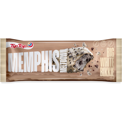 Tip Top Memphis White Bikkie 115ml