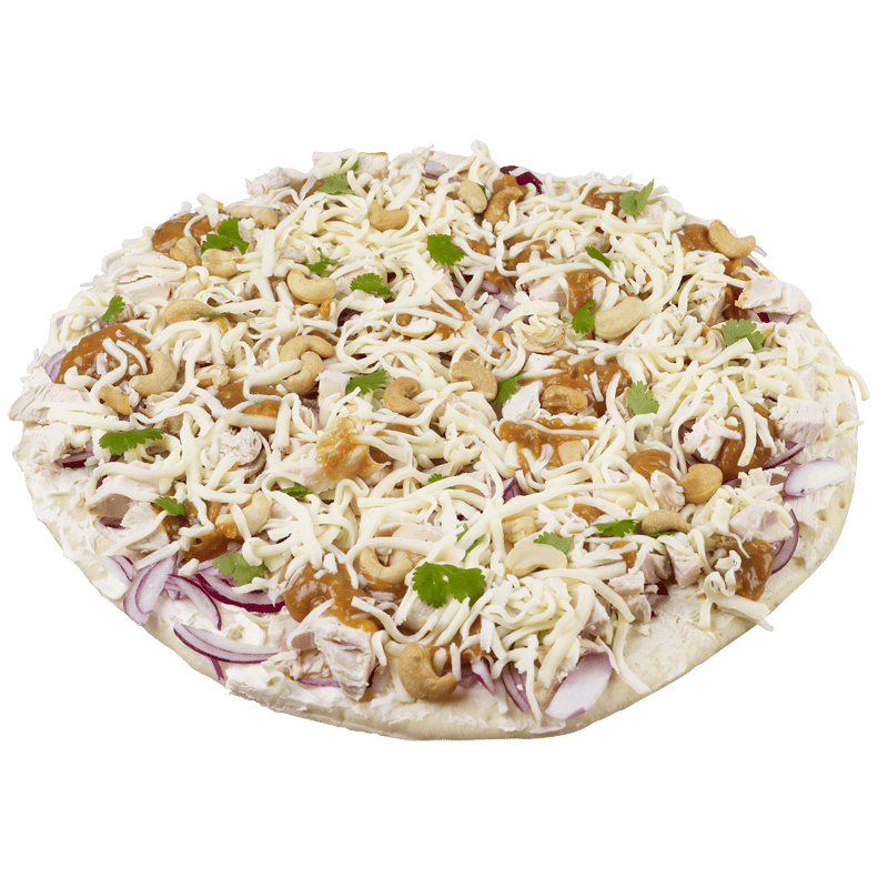 Satay Chicken Pizza