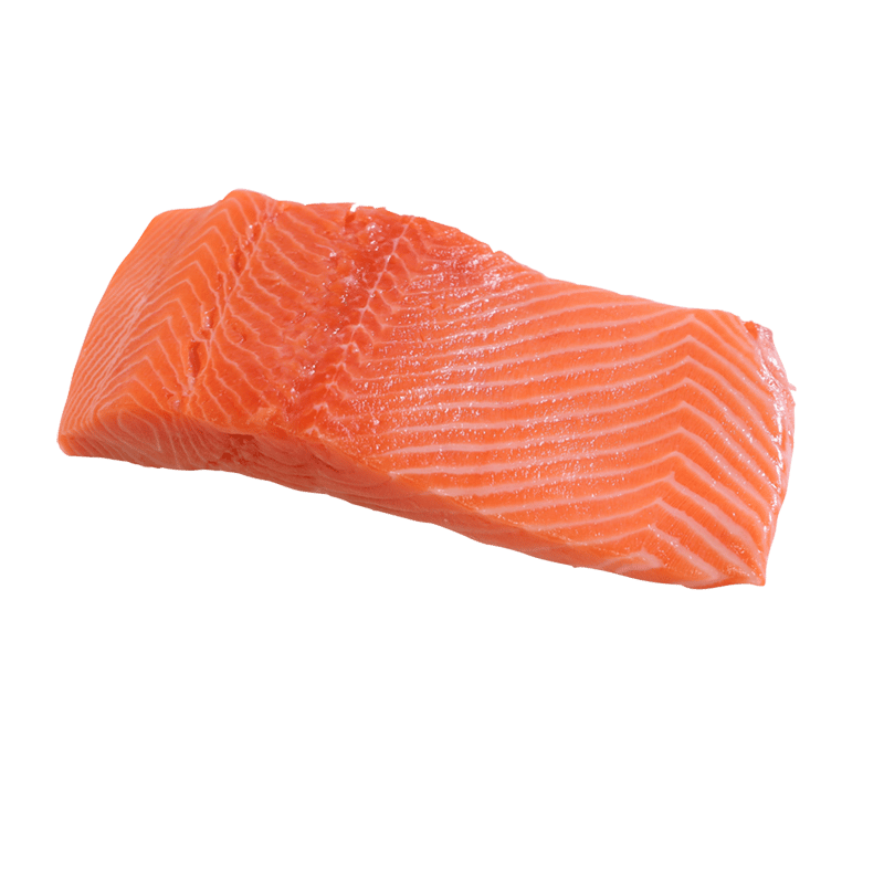 Fresh Bluff Salmon Fillets Skin On Bone In (Vac Pack)