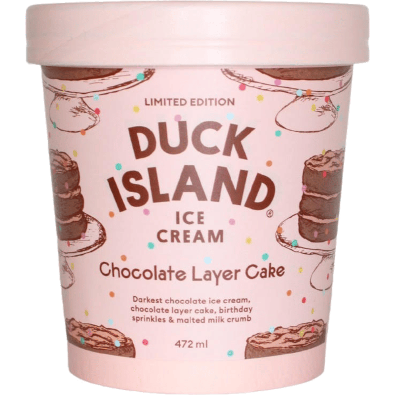 Island Chocolate Layer Cake Ice Cream
