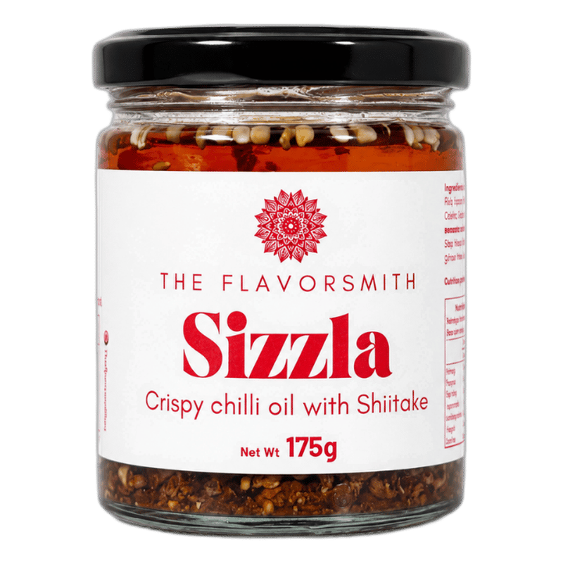 Sizzla Crispy Chilli Oil With Shiitake Sauce