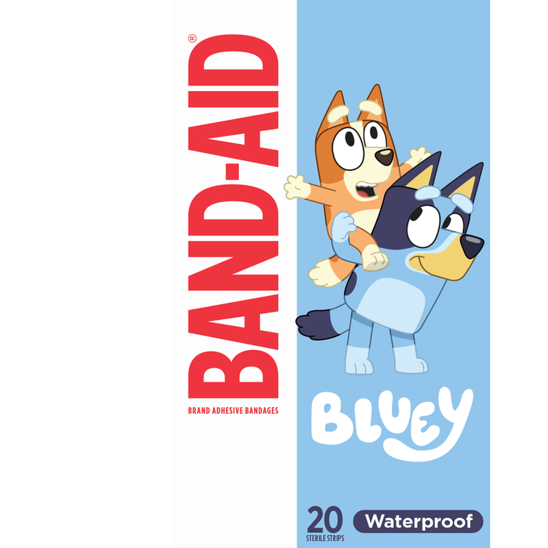 Bluey Waterproof Sterile Strips