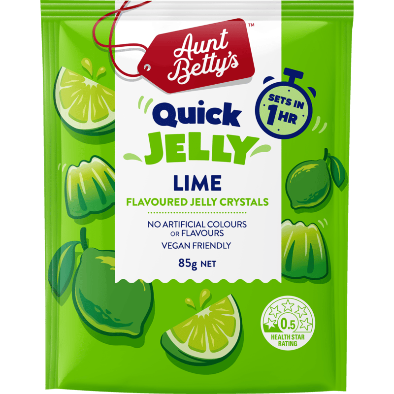 Quick Lime Flavoured Jelly Crystals