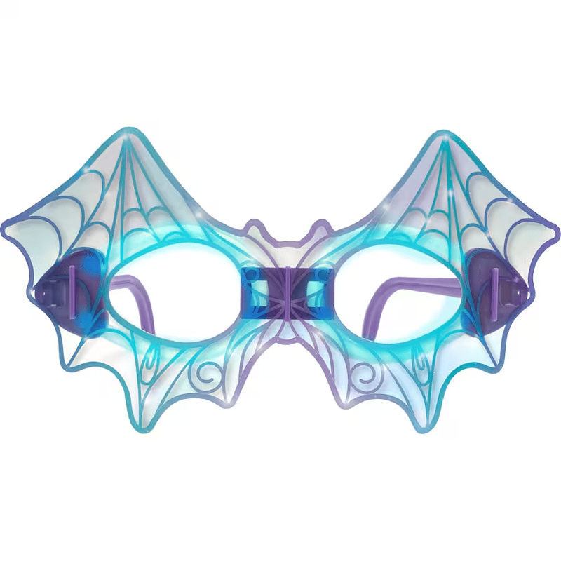 Halloween Glow Mask Laced Bat