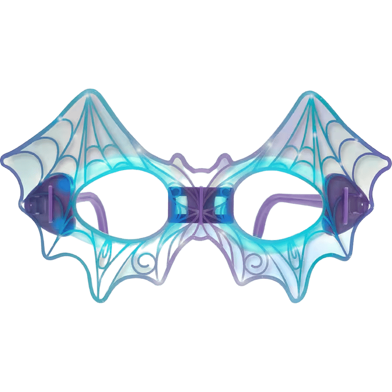 Halloween Glow Mask Laced Bat